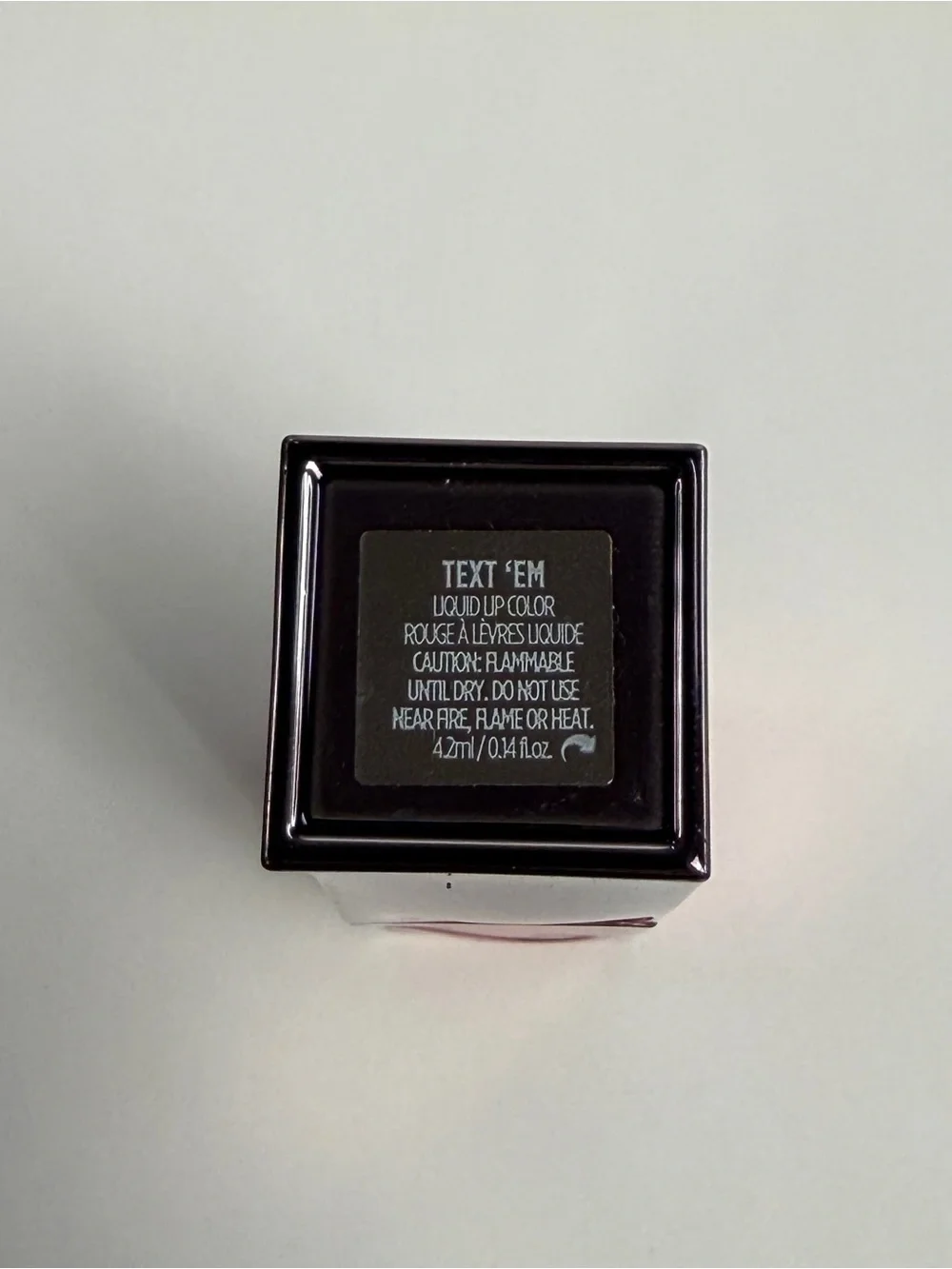 Urban Decay Vice Lip Bond Liquid Lip Color, Shade Text 'Em - NWOB 0.14 fl oz.